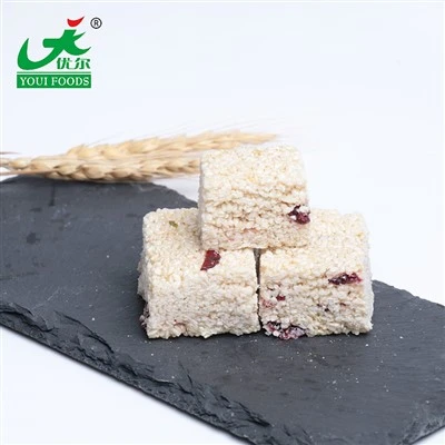 Sesame & cranberry crunch