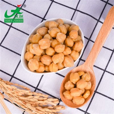 Healthy Low Sugar Orginal Steamed Chickpeas Snacks